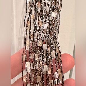 Tan/Brown Scarf Necklace